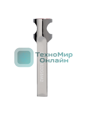Флешка USB Smartbuy M2 Meta (SB32GbM2), 32Gb, USB 3.0/3.1, R/W 100/90, стальной