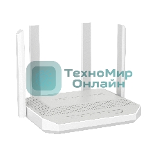 Гигабитный интернет-центр Netcraze Hopper 4G+ (NC-2312) с модемом 4G+, двумя слотами для SIM-карт, Mesh Wi-Fi 6 AX3000, 5-портовым Smart-коммутатором и многофункциональным портом USB 3.0