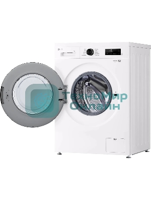 Стиральная машина LG F2Y1VS6W белый, загрузка фронтальная 9 кг, 1200 об/мин., класс: А