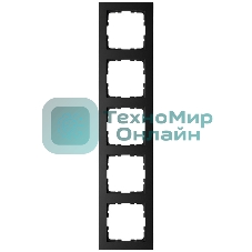 Рамка Jasmart 5-м G-Classic черный матовый soft touch