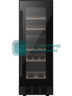 Винный холодильник Weissgauff WWCI-16 DB DualZone