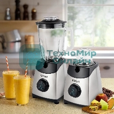 Блендер стационарный Kitfort KT-1394 550 Вт, серебристый