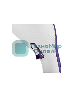 Отпариватель Brayer BR4120 белый/фиолетовый, 1400 Вт, 25 г/мин, 220 мл