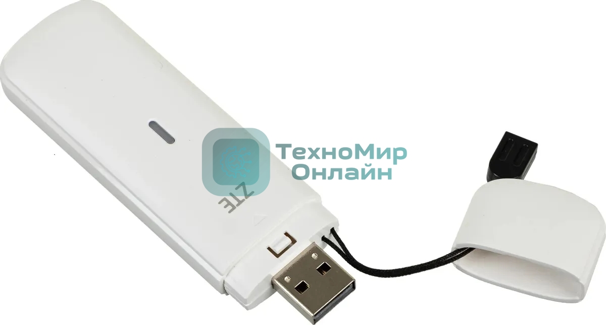 Модем ZTE MF833 2G/3G/4G USB Firewall +Router внешний белый