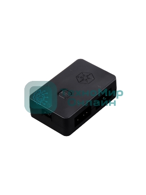 Компьютерный корпус Silverstone SST-PS15B-PRO Precision Mini Tower Micro ATX Computer Case, tempered glass, 2x 120мм ARGb, 1x ARGb Controller, black