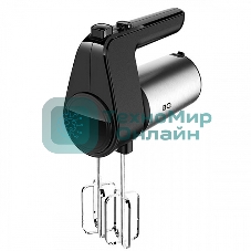 Миксер BQ MX323 Steel-black, Мощность 500 Вт, 6 скоростей, Режим Турбо