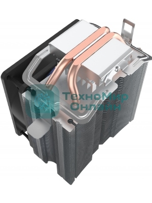 Кулер PCCooler S93 V2 S775/115X/AM2/AM3/AM4/FM1/FM2 (40 шт/кор, TDP 102W, вент-р 90мм, 2 тепловые трубки 6мм, 2200RPM, 22dBa)