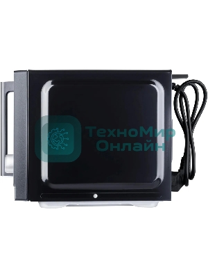 Микроволновая печь Hyundai HYM-D3013 черный, 25 л, 800 Вт, переключатели - кнопки, поворотный механизм