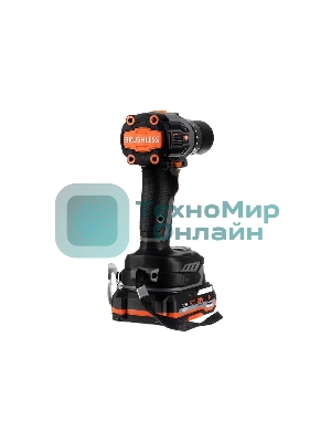 Дрель-шуруповерт Anycons AC-ID2101, 21 В, 2 Ач, 50 Нм, бесщеточный, ударная