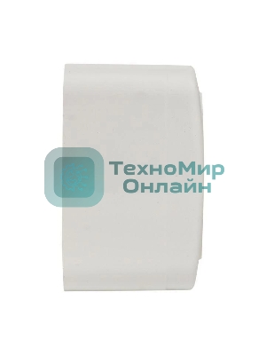 Розетка EKF EGR10-022-10 б/з, 10А, ОП Basic Минск белый