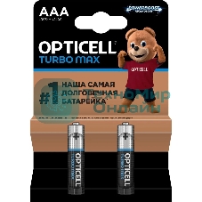 Батарея Opticell Turbo MAX LR03 AAA (2шт) блистер