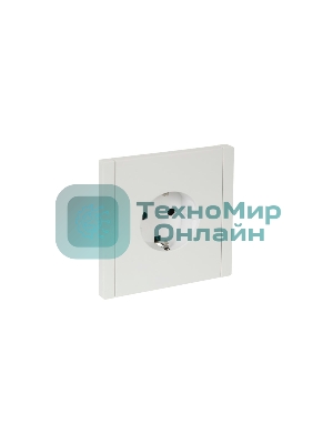 Розетка СП FORTE&PIANO FP216 16А с заземл. без защ. шторок винт. крепл. белый IEK FP-R11-16-K01