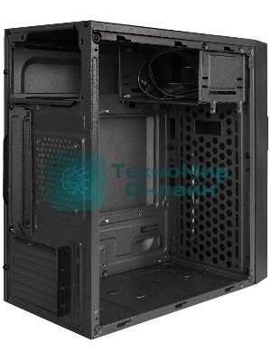 Компьютерный корпус Minitower ExeGate BAA-105U2-01-UNS450 (mATX, БП UNS450 с вент. 12см, 2*USB+2*USB 3.0, аудио, черный)