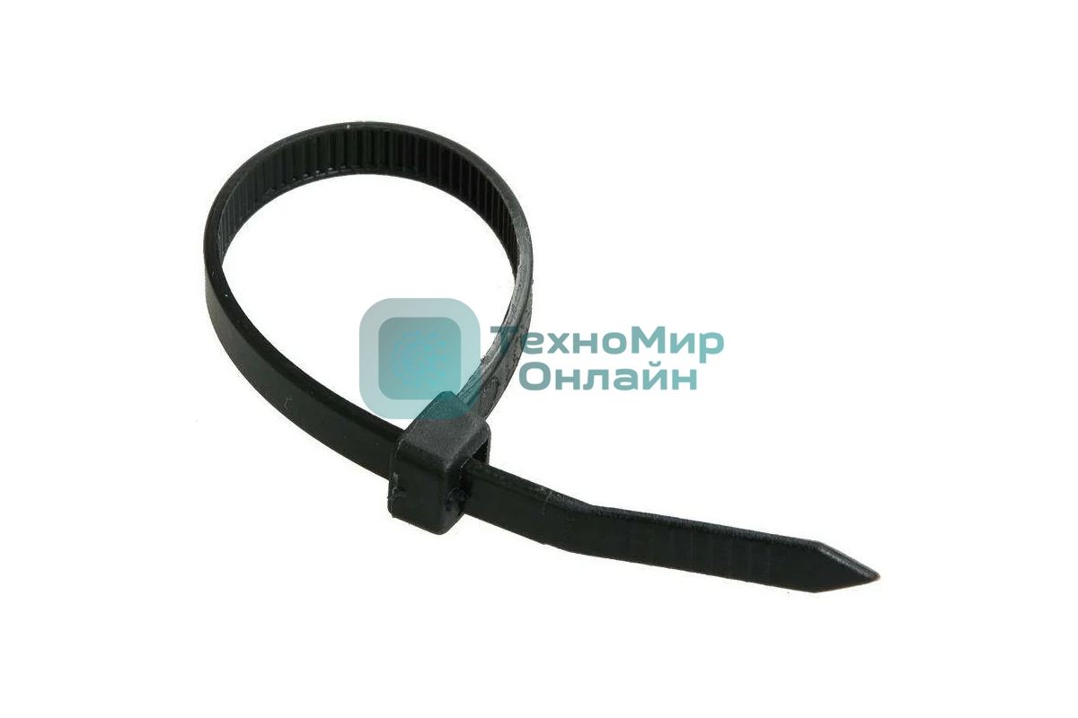 Хомут кабельный 4.8х400 нейл. черный (уп. 100 шт) IEK UHH32-D048-400-100