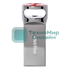 Флешка USB Smartbuy M2 Meta (SB32GbM2), 32Gb, USB 3.0/3.1, R/W 100/90, стальной
