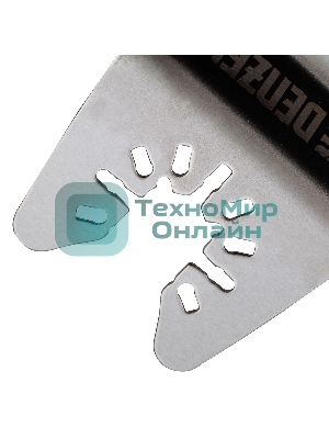 Насадка-шабер для МФИ Denzel Inox, для снятия краски, ширина 50 мм, ступенчатая