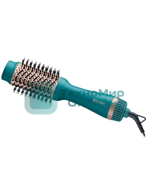 Фен-щетка Beurer HC45 Ocean бирюзовый, 1000 Вт, ионизация