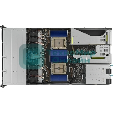 Серверная платформа ASUS RS700A-E12-RS4U/10G/2.6kW/4NVMe/GPU