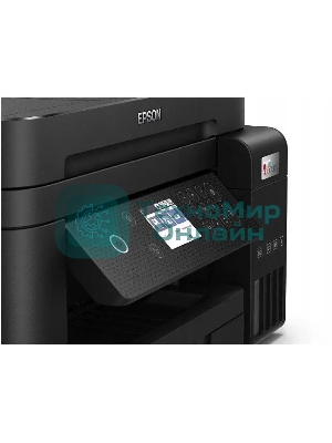 МФУ струйное Epson EcoTank L6270, A4, цветной, печ. до 33/15.5 стр/мин. (ч/б/цв.), 1200 x 4800 dpi (печ.), 1200x2400dpi (скан.), USB, RJ-45, Wi-Fi