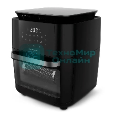 Аэрогриль BRAYER BR2053 черный, 1800 Вт, 12 л, сенсор, 10 программ