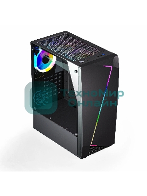 Компьютерный корпус ABR GQ-2 (8018) (USB 3.0X1 + USB 2.0 X2+audio)