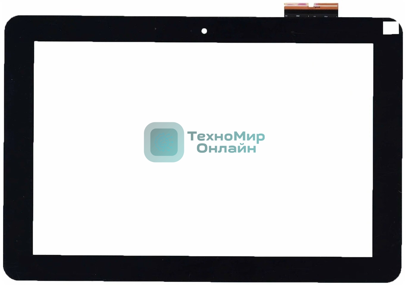 Сенсорное стекло (тачскрин) для Asus Transformer Book T101HA, черное