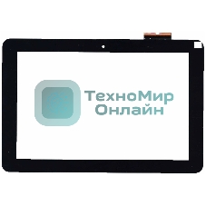 Сенсорное стекло (тачскрин) для Asus Transformer Book T101HA, черное