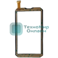 Сенсорное стекло (тачскрин) для Prestigio Muze 4667 3G, черное