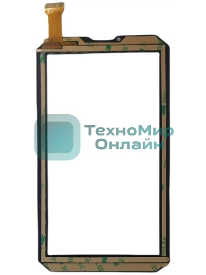 Сенсорное стекло (тачскрин) для Prestigio Muze 4667 3G, черное