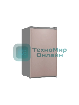 Холодильник Maunfeld MFF83GD золотистый/серый мат. однокамерный 85л