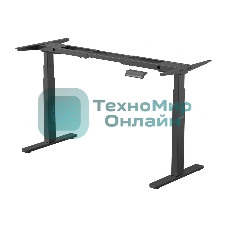 Подстолье Cactus CS-EDLF-BK каркас черный