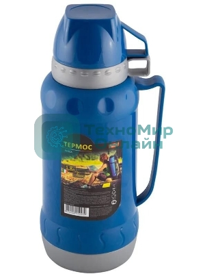 Термос MALLONY ACQUA, 1,8 л, пластиковый корпус со стеклянной колбой