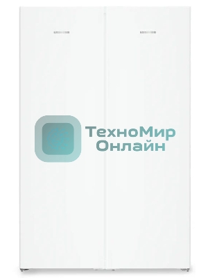 Холодильник Liebherr XRF 5220-22 001 (SFNd 5227-22 001 + SRd 5220-22 001) белый двухкамерный 398/271л морозилка сбоку, No Frost, Side by Side