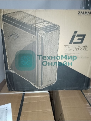(Поврежденная упаковка) Корпус MidiTower Zalman i3 черный (Zalman i3_ВУ) (без блока питания)