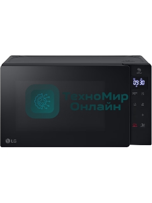 Микроволновая печь LG MH6032GAS черный, 20 л, 700 Вт, переключатели - сенсор