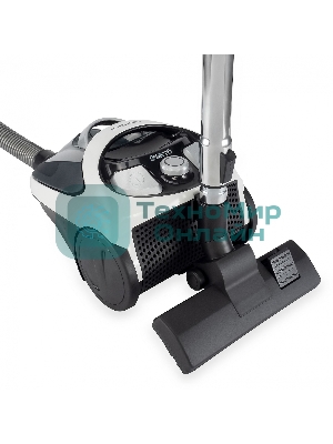 Пылесос Hyundai HYV-C1995 белый/черный, 250/1800 Вт, уборка сухая, пылесборник контейнер 1.5 л