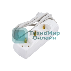 Удлинитель 3х1.5 м с заземл. 10А 250В У03 GENERICA 2P+PE 3х1 кв.мм IEK WYP10-10-03-D15-Z-G