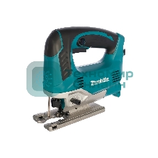 Лобзик электрический Makita JV0600K Лобзик,в\рук, 650Вт,500-3100об\м,ход-23мм,рез-90мм,2.4кг,чем,3маятн+1