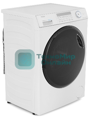 Стиральная машина Haier HWD80-BP14959B белый, загрузка фронтальная 8 кг, 5 кг - сушка, 1400 об/мин, класс: A