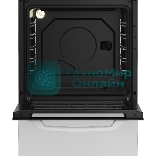 Плита электрическая Beko FFSS57001W белый, конфорок 4 шт, духовка 60 л, 50 см x 85 см x 60 см