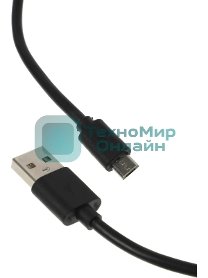 Кабель Buro BU-MICROUSB-1M USB (m)-micro USB (m) 1м черный