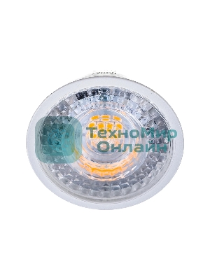 Лампа светодиодная Gauss 101505105 MR16 5 Вт 3000К тепл. бел. GU5.3 500 лм 150-265В FROST