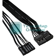 Компьютерный корпус Miditower ExeGate XP-332-UNS400 (ATX, БП UNS400 с вент. 12см, 2хUSB, аудио, черный)