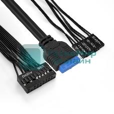 Компьютерный корпус Minitower ExeGate QA-412U-UNS450 (mATX, БП UNS450 с вент. 12см, 2хUSB+2хUSB 3.0, аудио, черный)