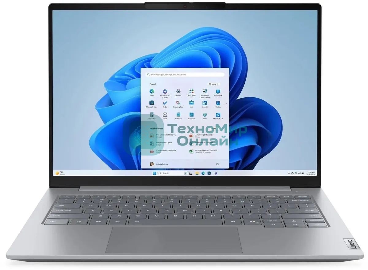 Ноутбук Lenovo Thinkbook 14 G8 IAL Core Ultra 7 255H 16Gb SSD 512Gb Intel Arc 14