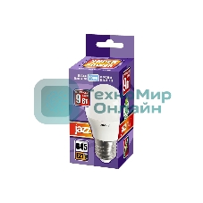 Лампа светодиодная JazzWay PLED-SP G45 9Вт шар 5000К холодный белый E27 820лм 230В