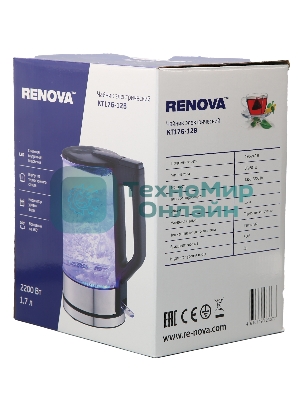 Чайник электрический Renova KT17G-12B