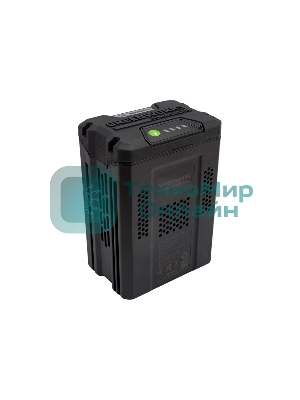 Аккумулятор GreenWorks G82B2, 82V, 2,5 А.ч (2914907) - это литий ионная (Li-ion) батарея, силой тока 2,5 ампер/час и выполненная по самым передовым технологиям. Применяется в линейке всех устройств Greenworks 82V Commercial. Аккумулятор состоит из ячеек производства японской компании LG. Ячейки этого производителя обладают самыми высокими показателями по емкости и выдаваемому напряжению, и относятся к классу A++. Батарея снабжена специальной платой управления, благодаря которой ячейки заряжаются и разряжаются равномерно и одновременно, что значительно продлевает срок жизни аккумулятора (среднее время 7 лет), а также отсутствует эффект потери мощности инструмента при разряде. Для надежной работы аккумулятор снабжен чипом, который защищает его от перезаряда, перегрева и глубокого разряда.Благодаря высокотехнологичным ячейкам, плате управления и защитному чипу, аккумулятор обладает долгим сроком службы - до 2000 циклов заряда-разряда. Корпус - ударопрочный