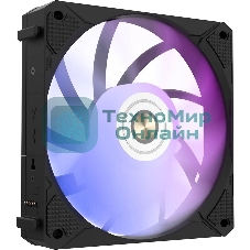 Вентилятор для корпуса Alseye i12B-K10 черный, 120 мм, 1800 об/мин, 33.2 дБ, 4 pin