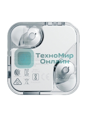 Наушники TWS NOTHING Ear белый, внутриканальные, Bluetooth, активное шумоподавление, до 8.5 ч